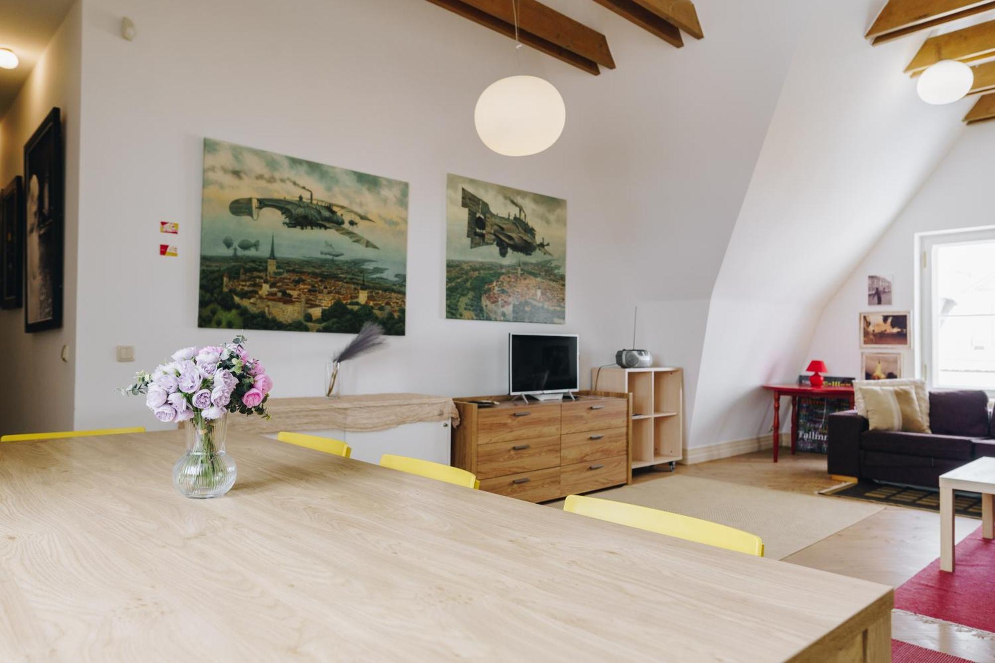Dream Stay - Art Gallery Family Apartment With 2 Bathrooms Tallin Exterior foto
