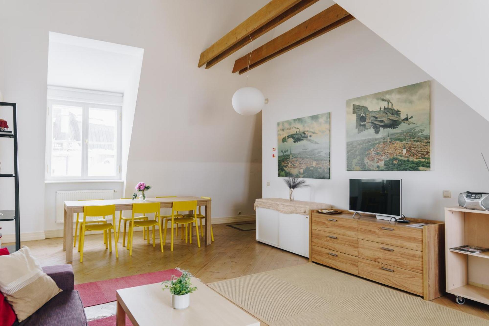 Dream Stay - Art Gallery Family Apartment With 2 Bathrooms Tallin Exterior foto
